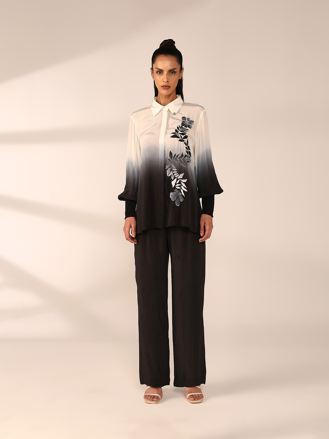 Vertical Embroidered Co-Ord Set