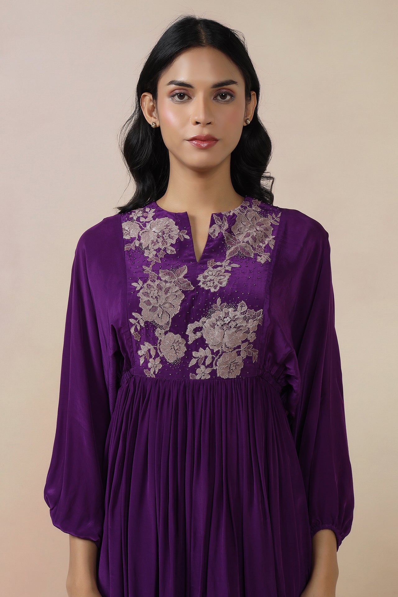 Peplum Top With Wide Leg Pants