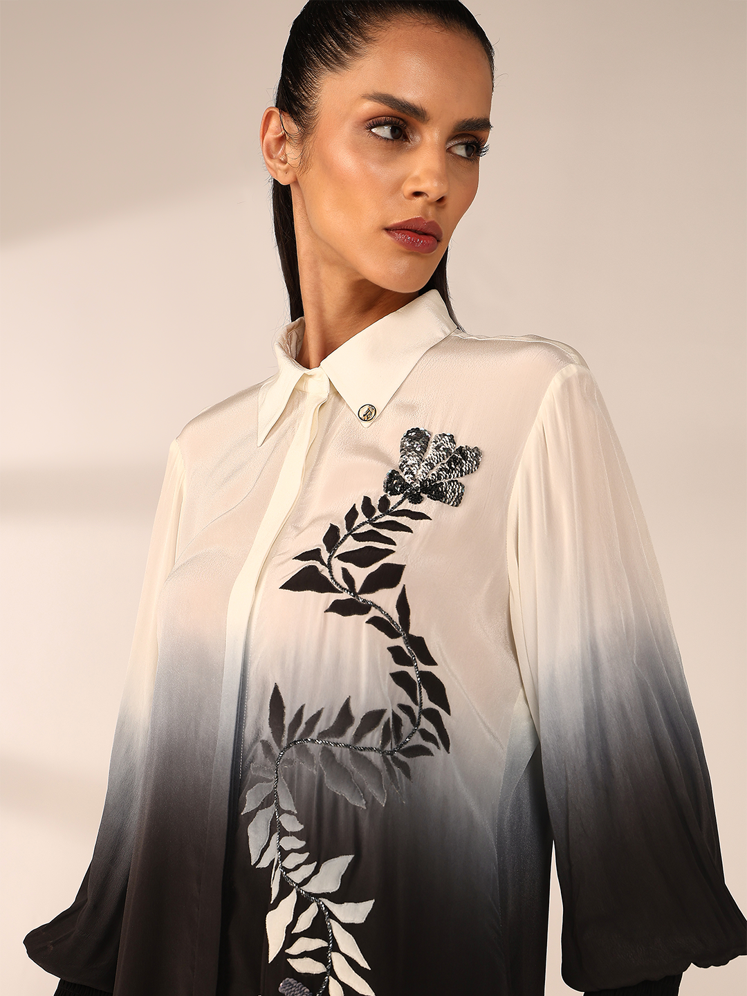 Vertical Embroidered Co-Ord Set