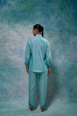 Aqua Ice Shacket Co-Ord Set