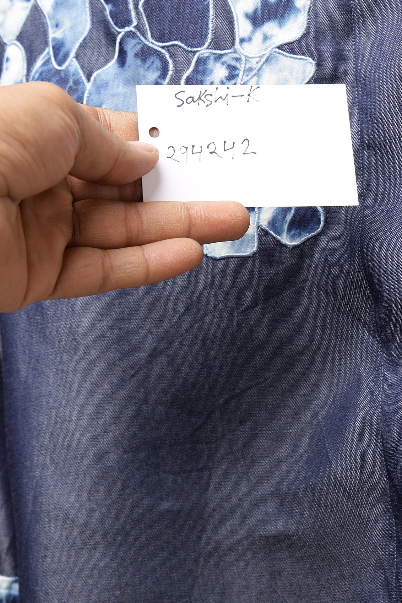 Floral patch pocket shirt