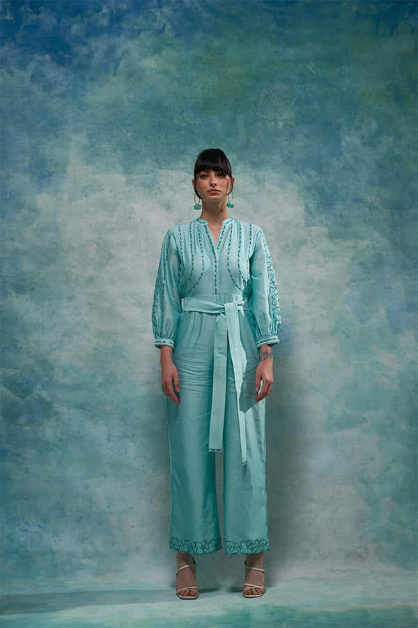 Aqua Ice Jumpsuit