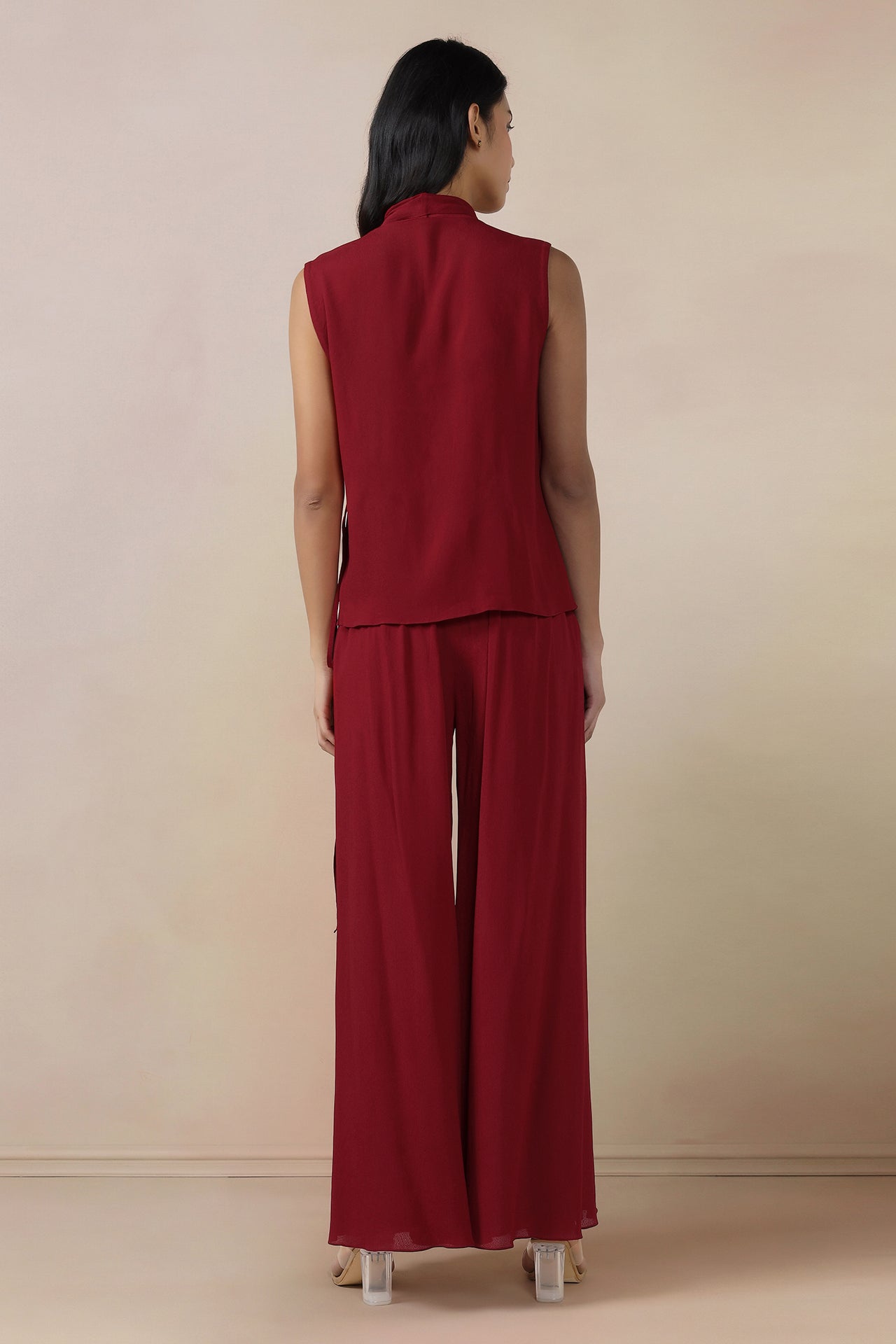 Wrap Top With Pants