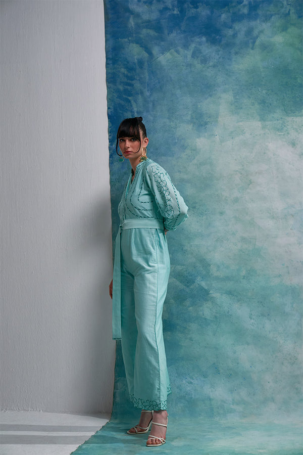 Aqua Ice Jumpsuit