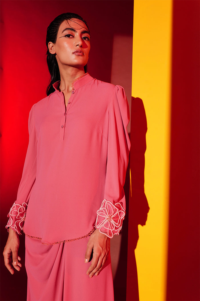 Skirt and Top - Salmon