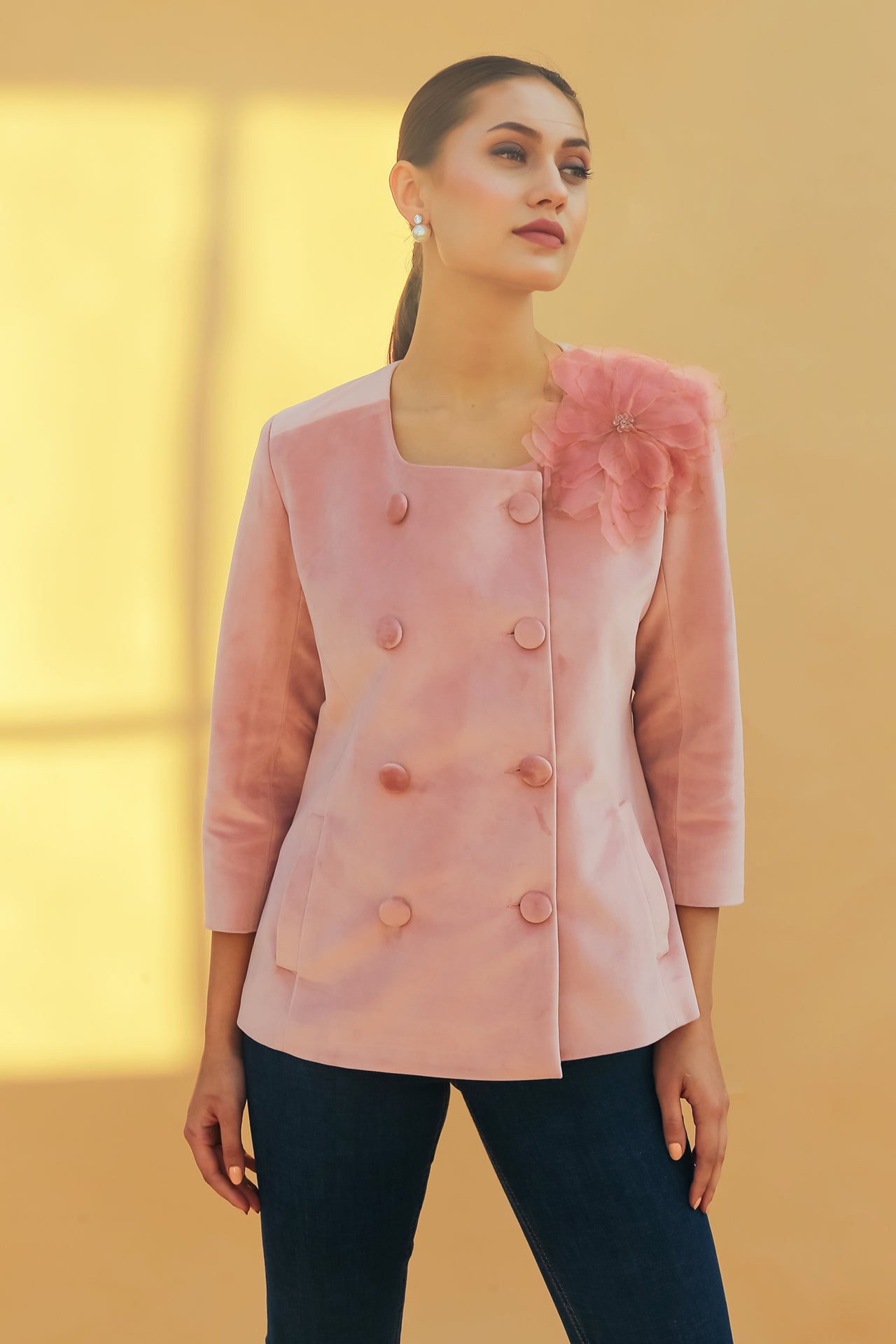 Salmon Rose Jacket
