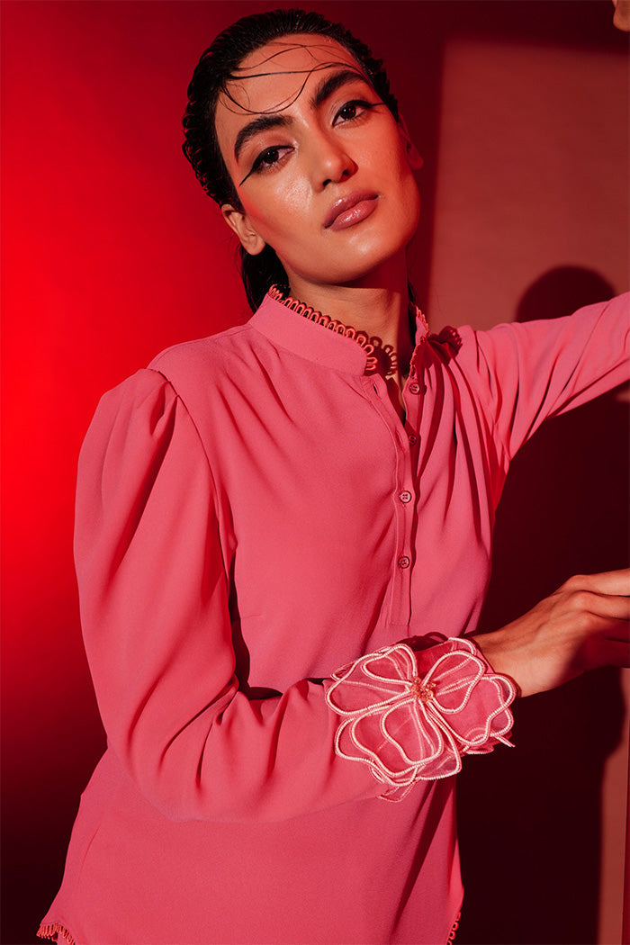 Skirt and Top - Salmon