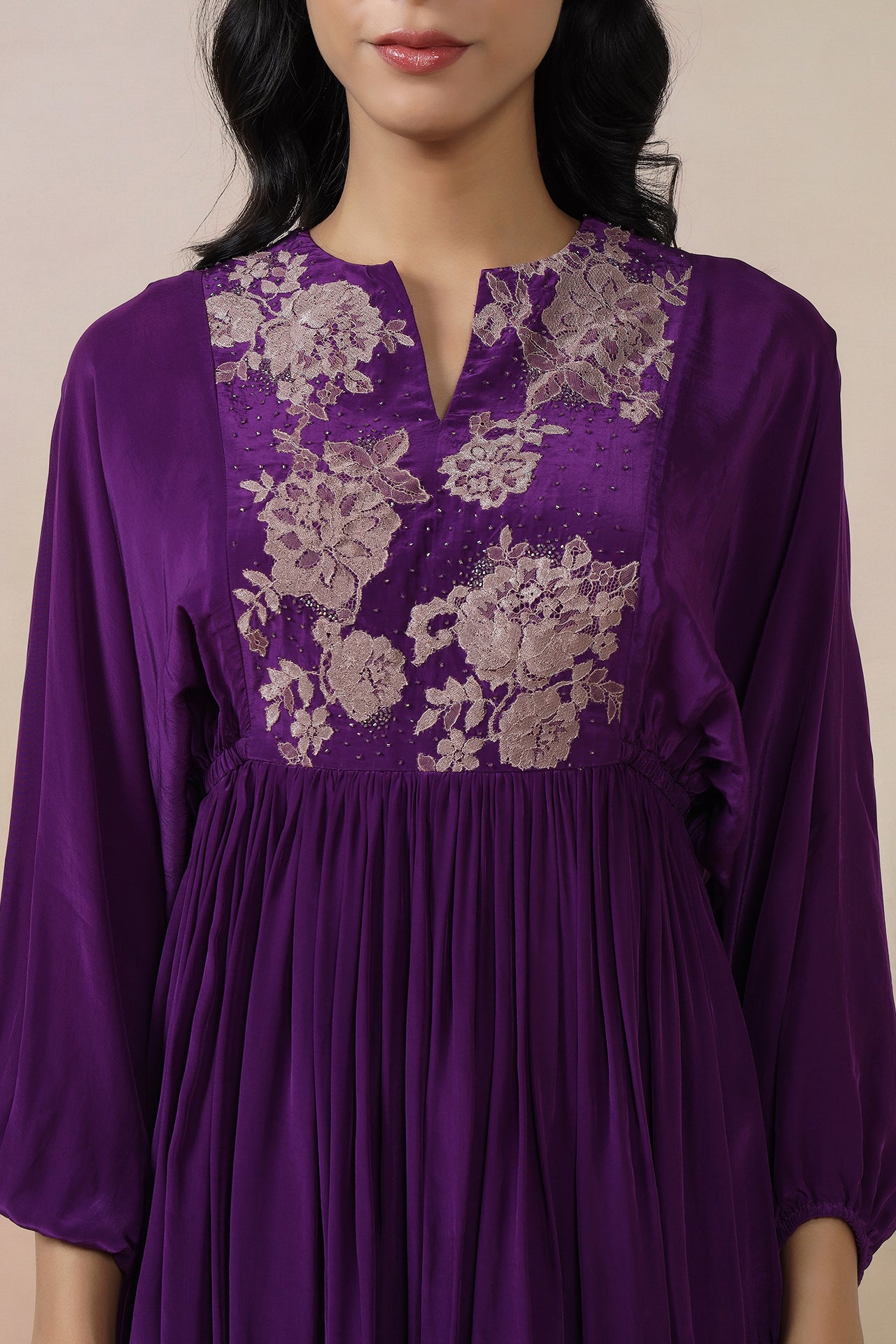 Peplum Top With Wide Leg Pants