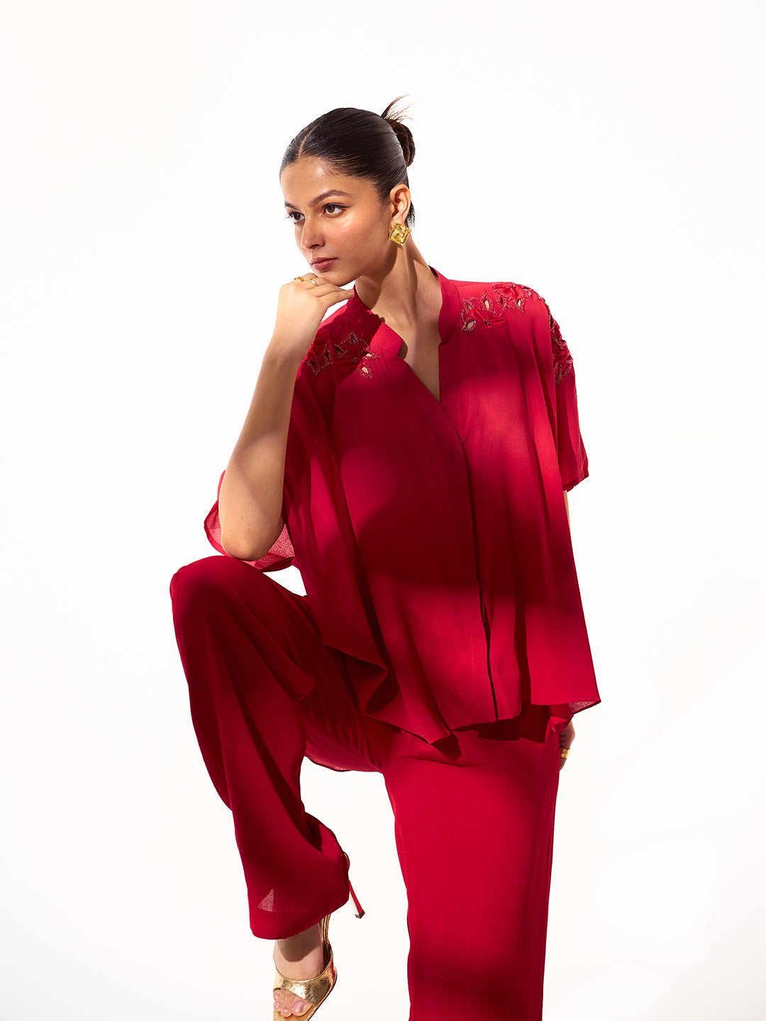 Kaftan Style Coord Set