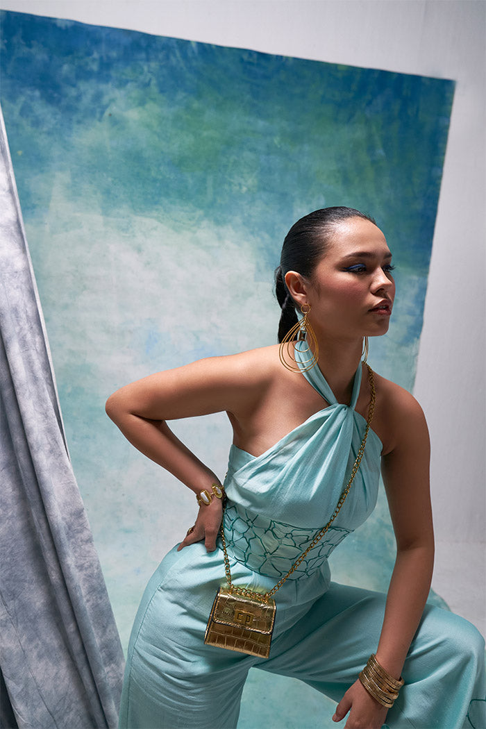 Halter Neck Jumpsuit