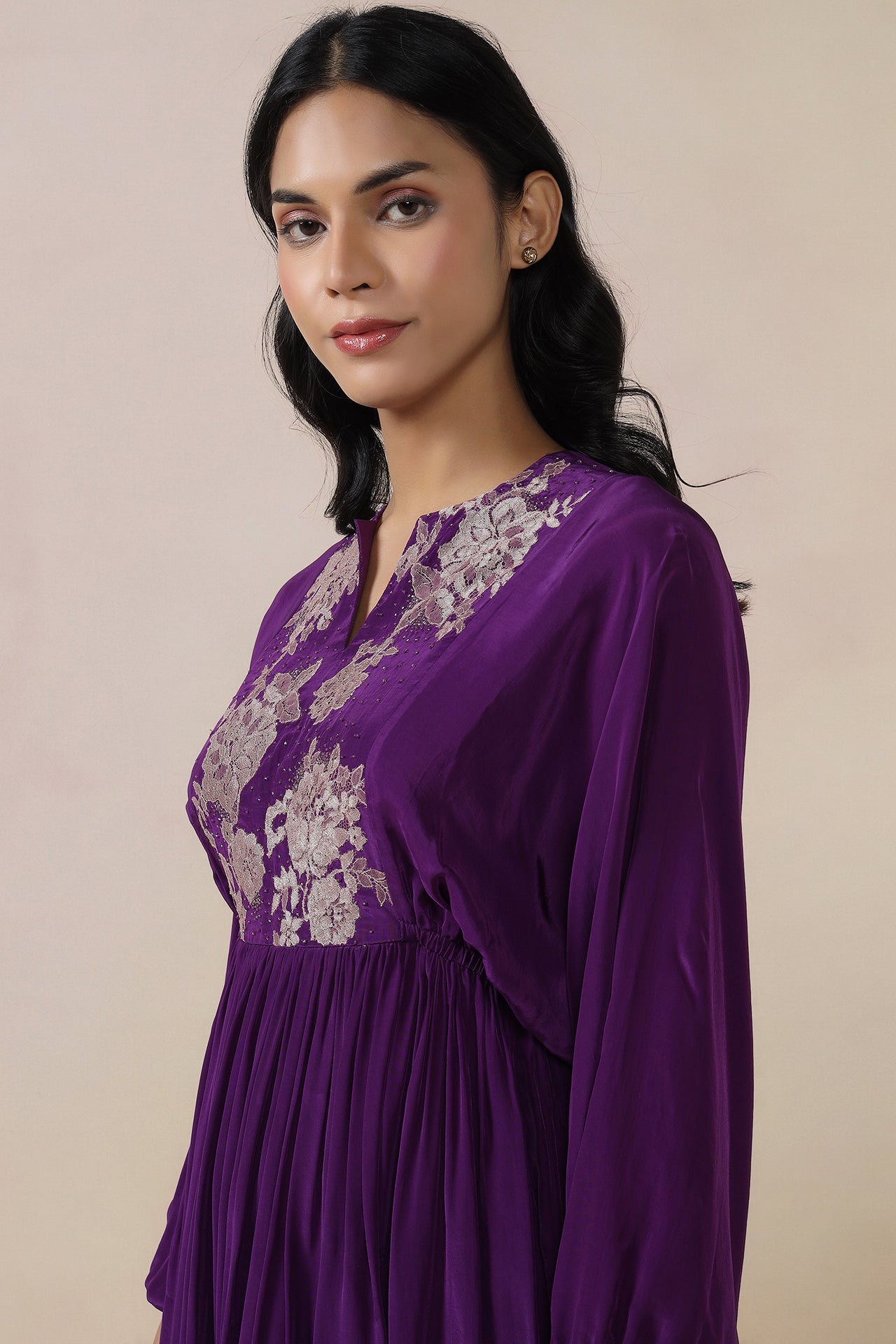 Peplum Top With Wide Leg Pants