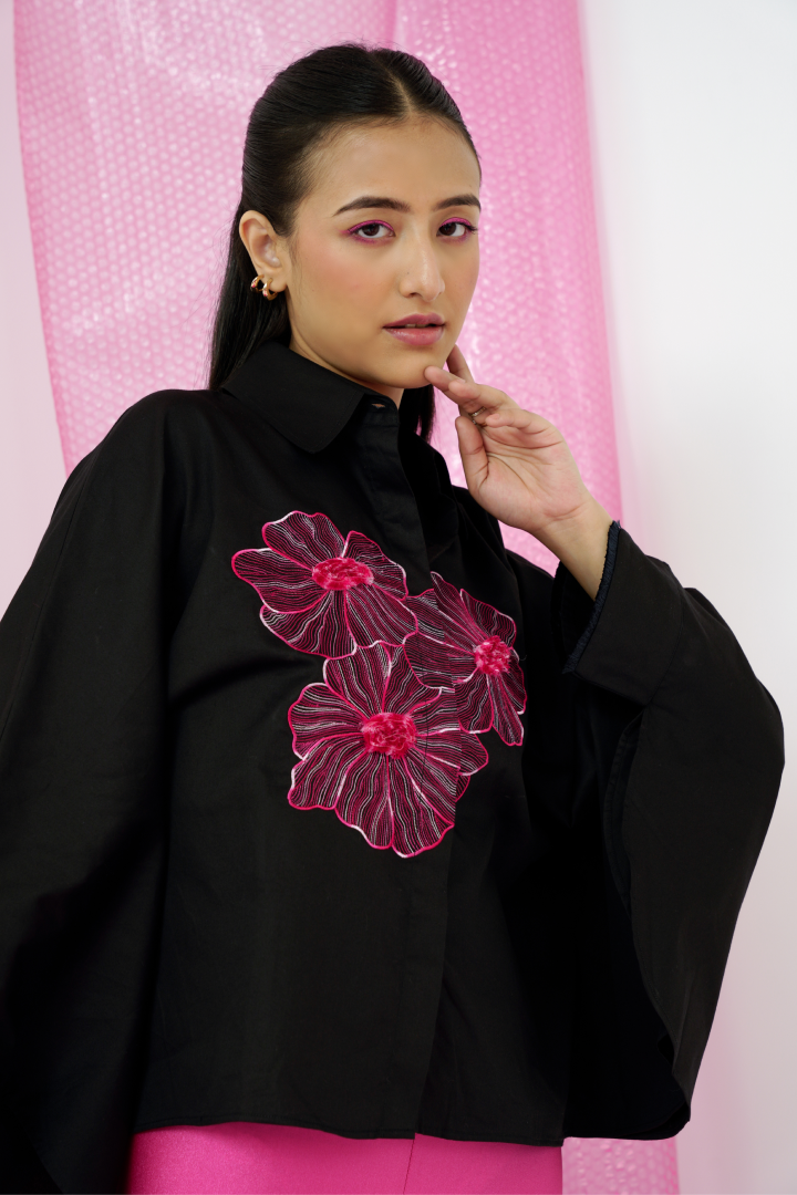 Kaftan Embroidered Shirt