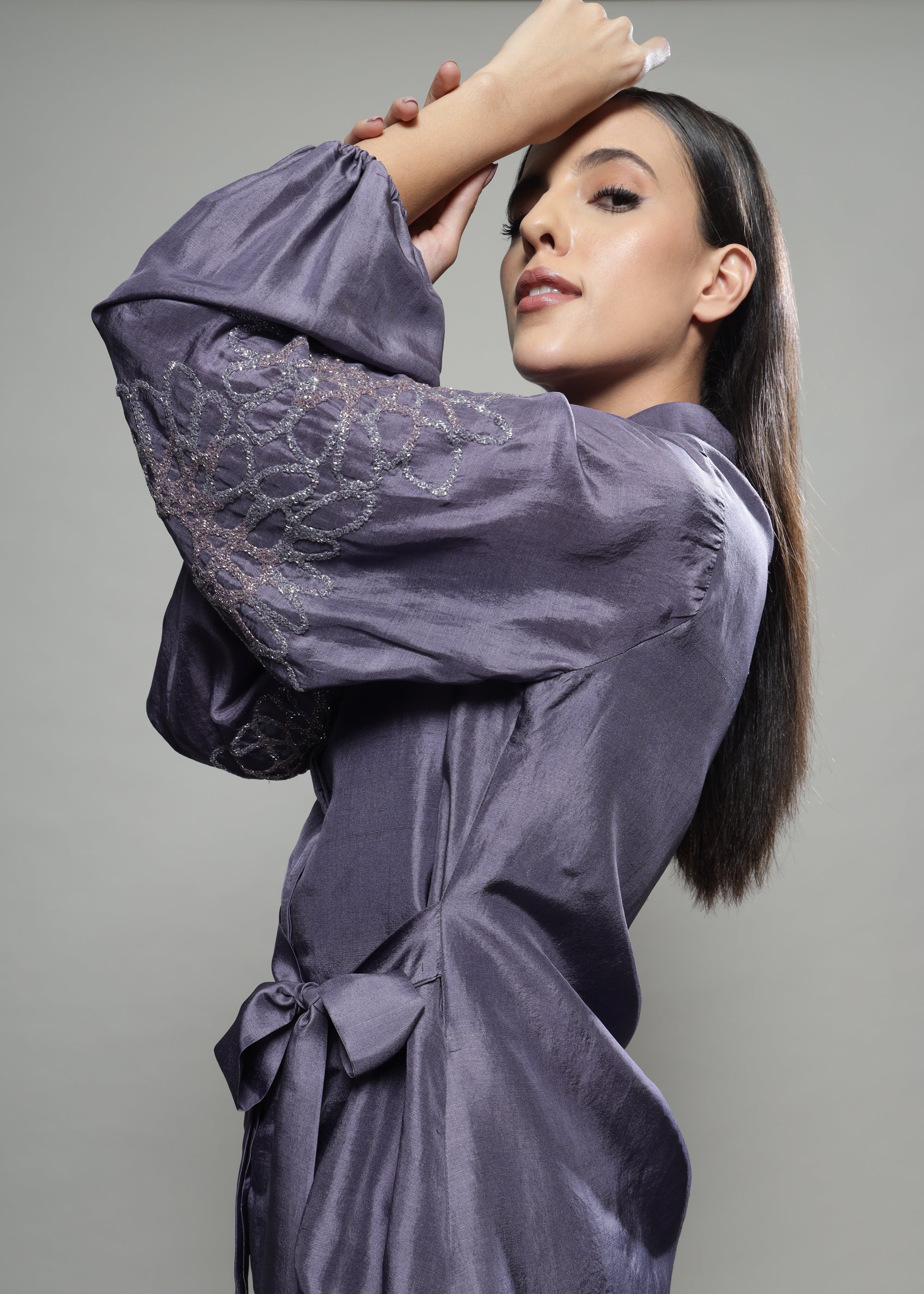 ASSYMETRIC TIE UP COORD SET