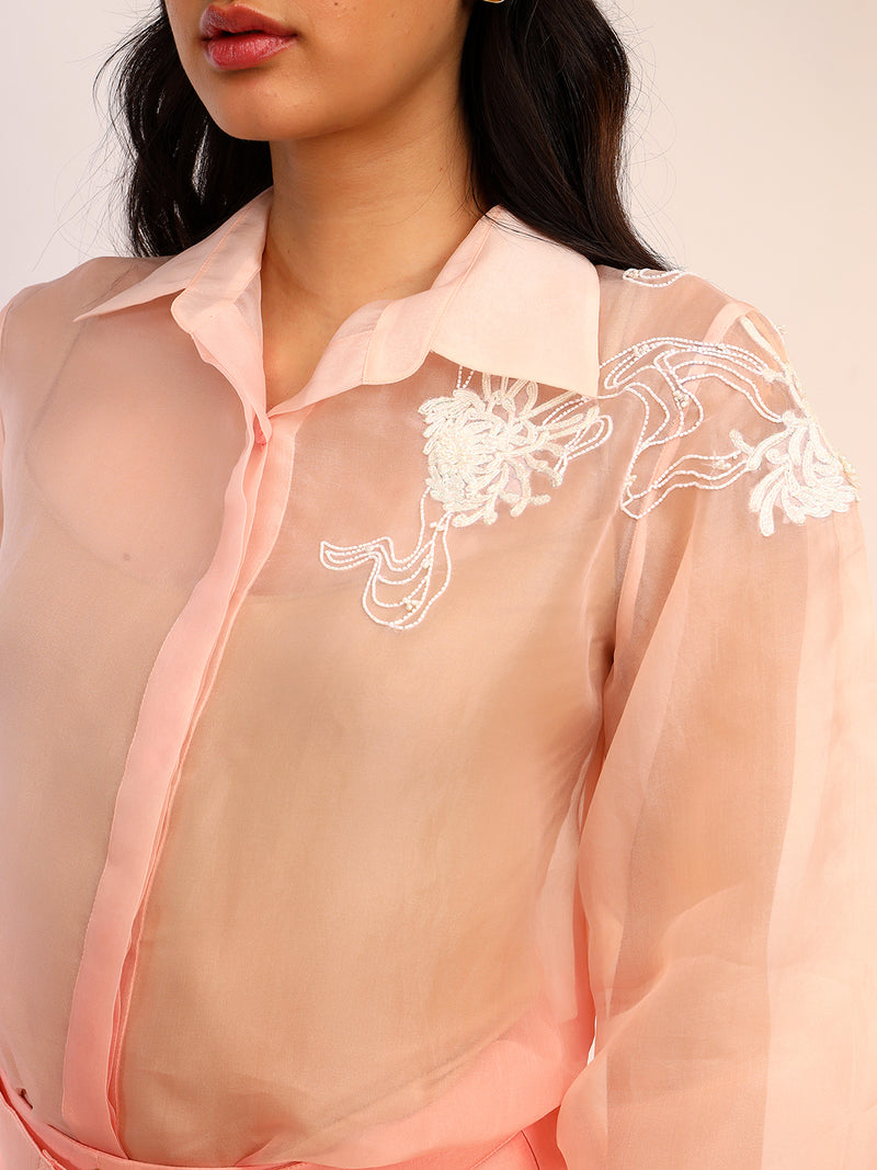 ORGANZA SHEER COORD