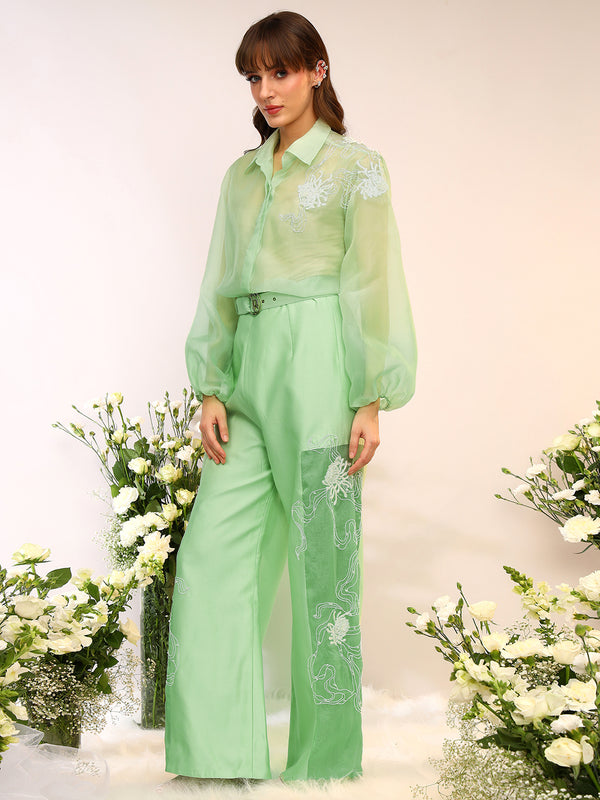 ORGANZA SHEER COORD