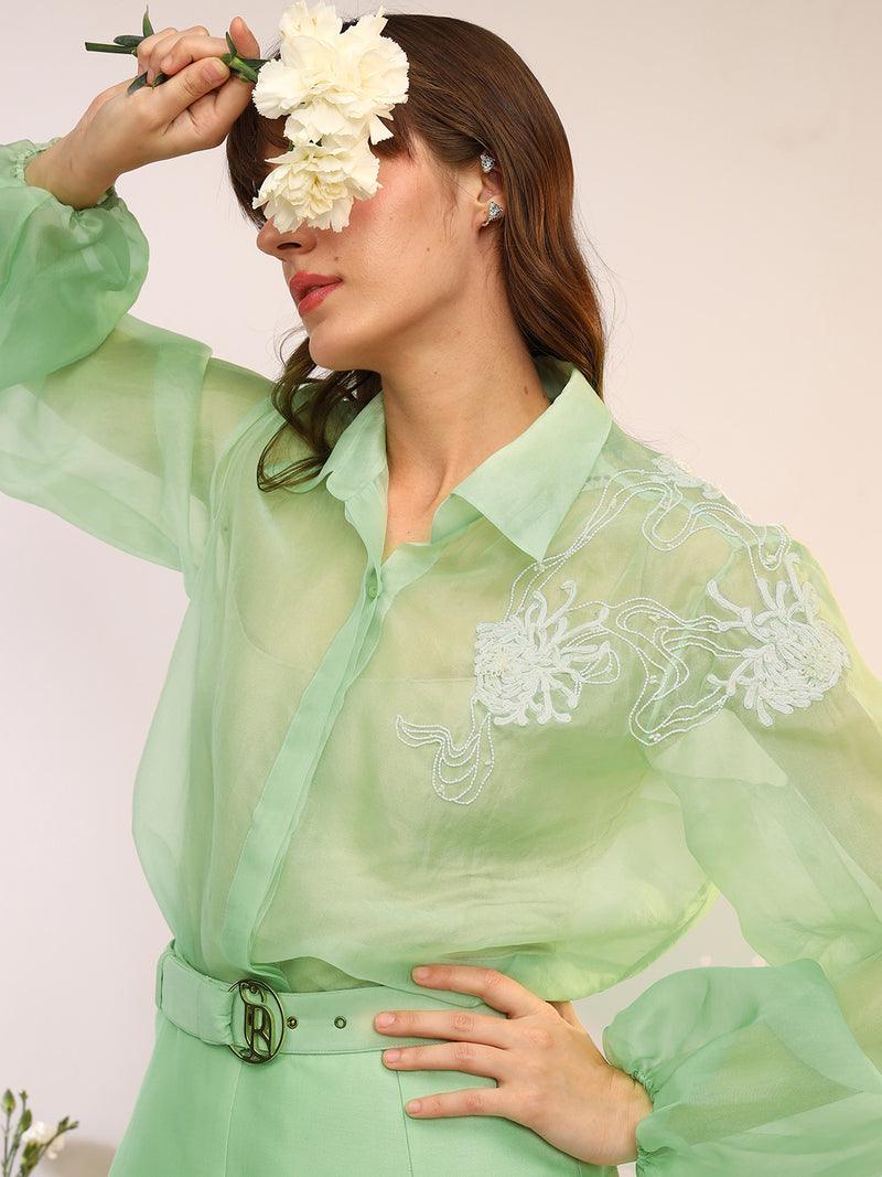 ORGANZA SHEER COORD