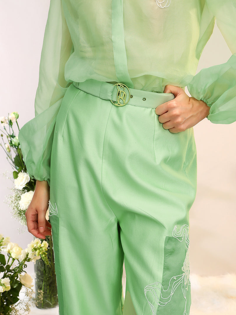 ORGANZA SHEER COORD