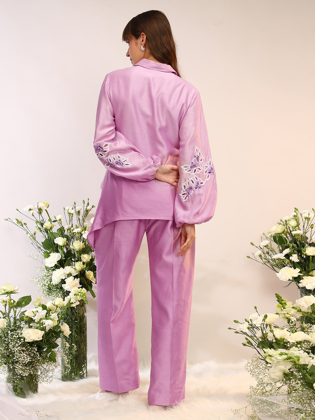 ASSYMETRIC TIE UP COORD SET