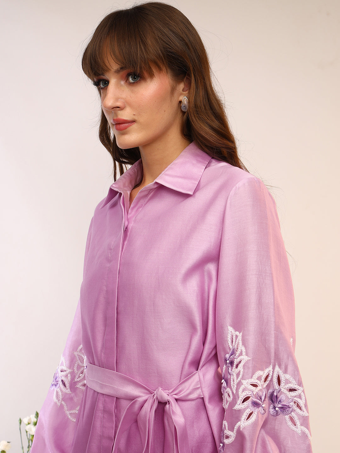 ASSYMETRIC TIE UP COORD SET