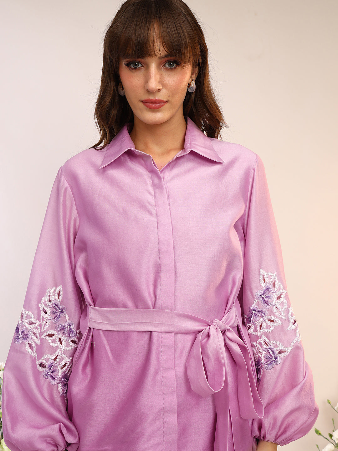 ASSYMETRIC TIE UP COORD SET