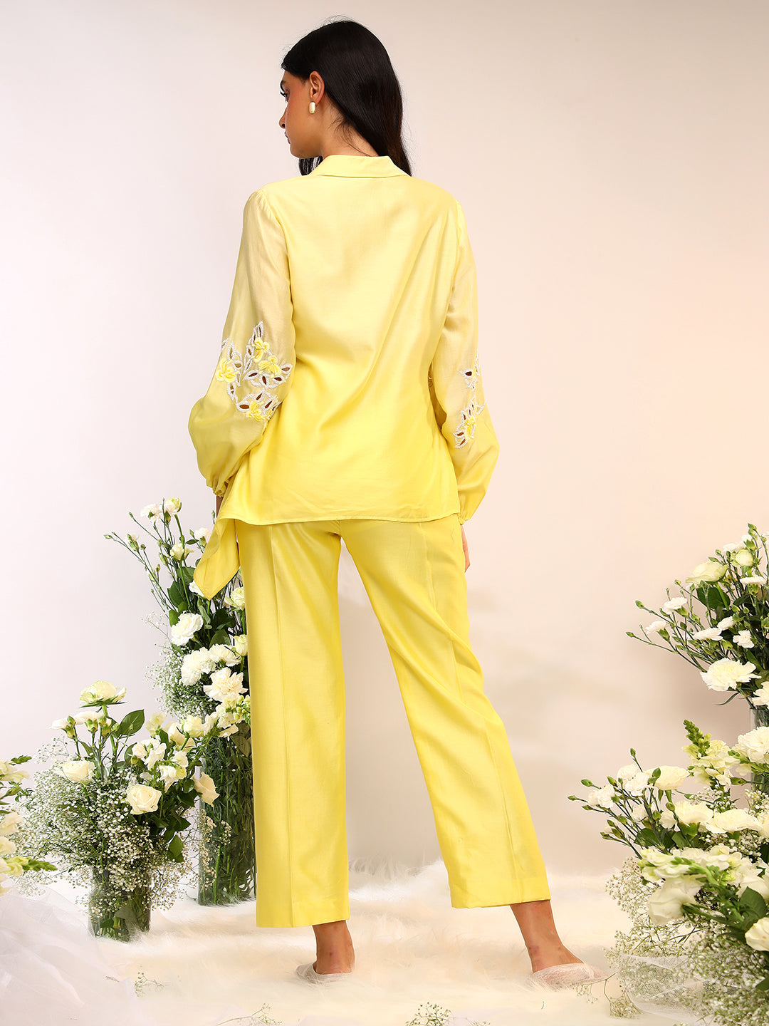 ASSYMETRIC TIE UP COORD SET