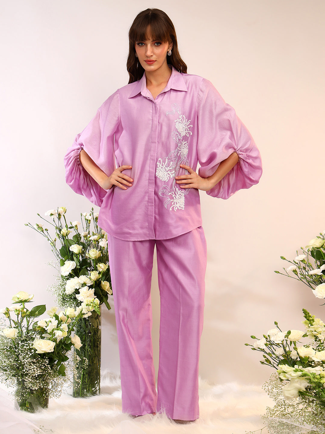 OVERSIZED SLEEVE COORD SET