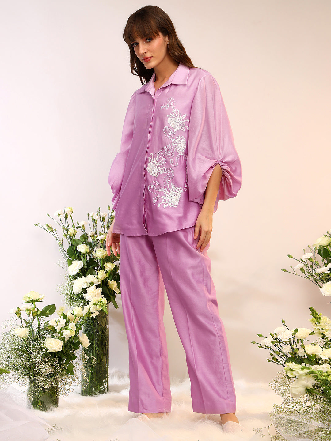 OVERSIZED SLEEVE COORD SET