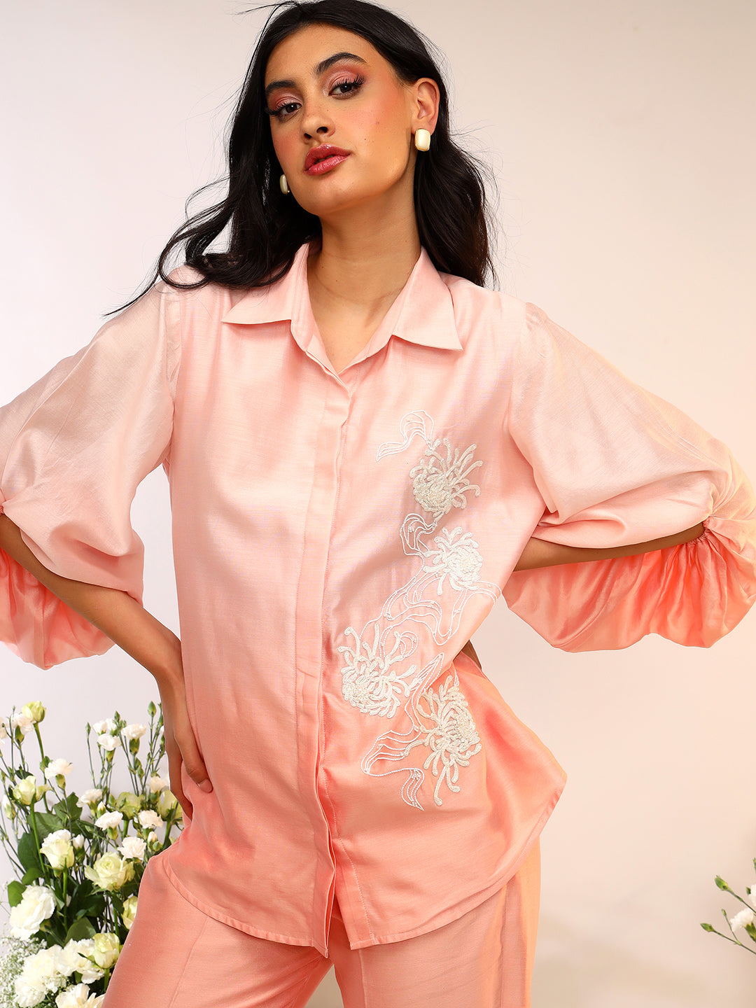 OVERSIZED SLEEVE COORD SET