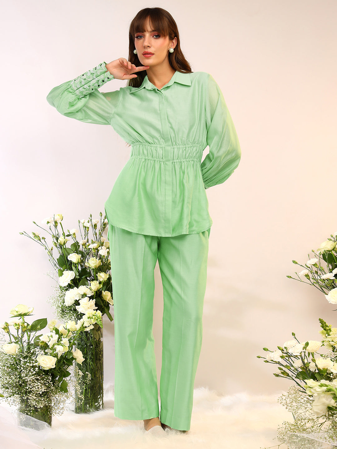 ELASTICATED COORD SET