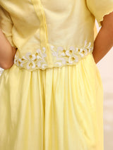 CROPPED SHIRT & SKIRT