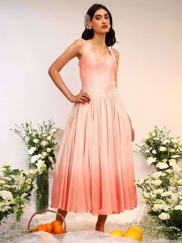 HALTER NECK DRESS