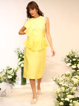 RUFFLE DRESS