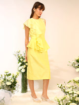 RUFFLE DRESS