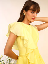 RUFFLE DRESS