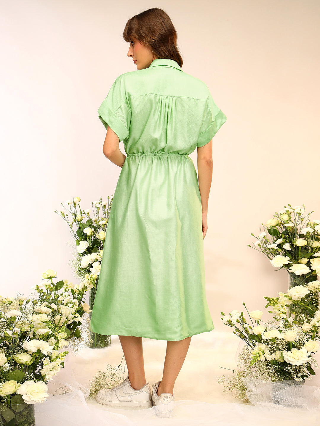 SHIRT DRESS WITH POCKETS