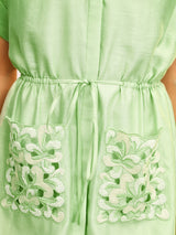 SHIRT DRESS WITH POCKETS