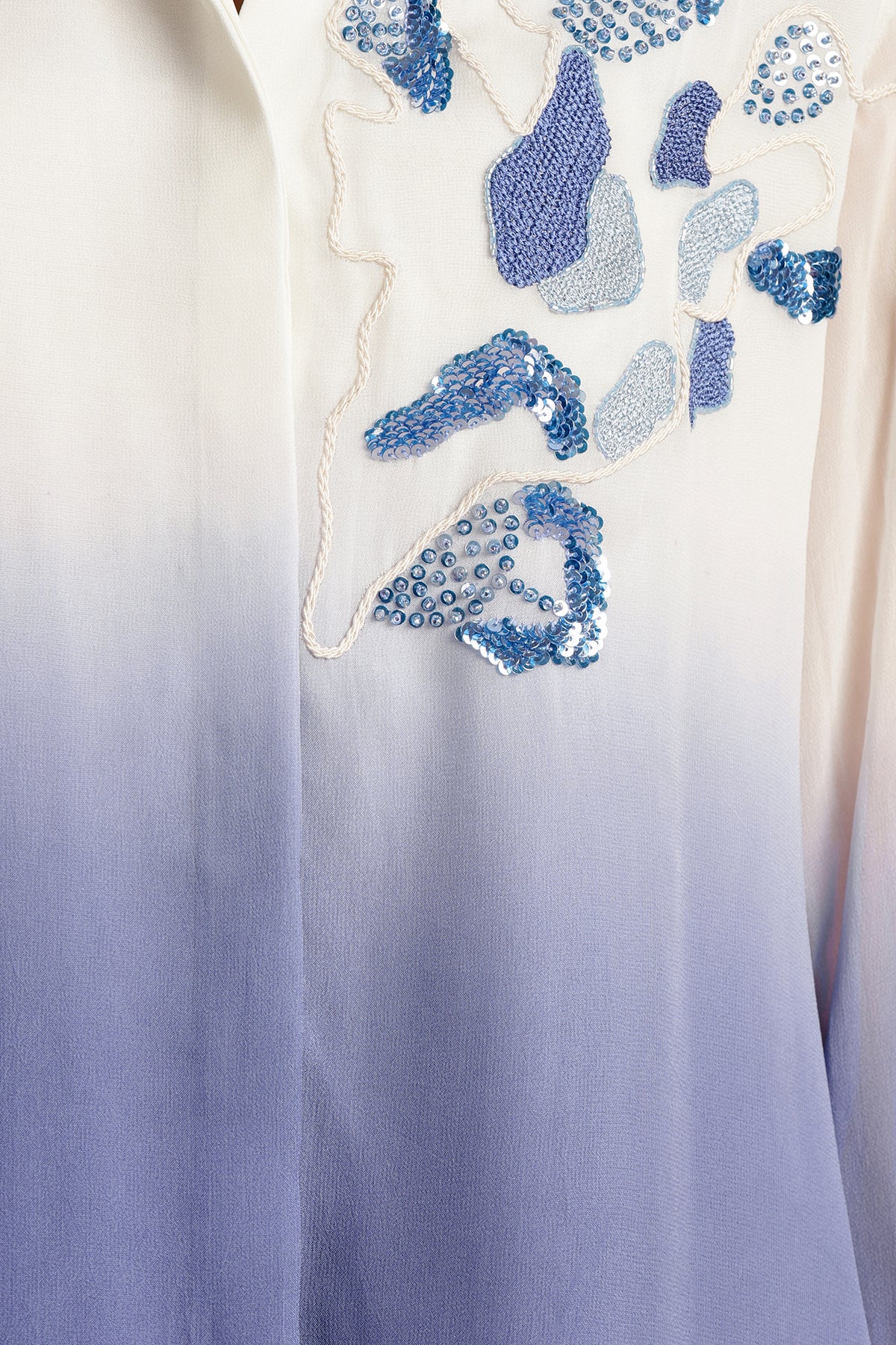 Shoulder Embroidered Co-Ord Set