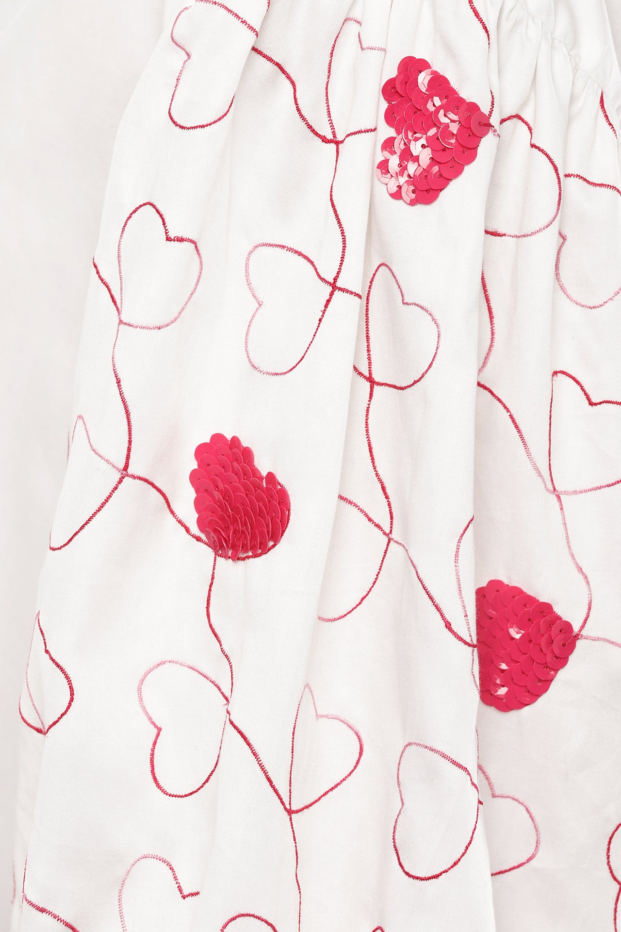 Sleeve embroidered shirt