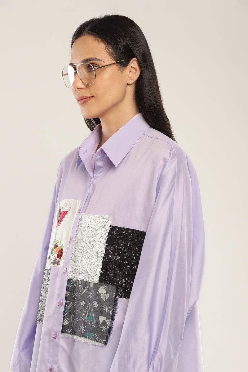 Martini Patchwork Shirt