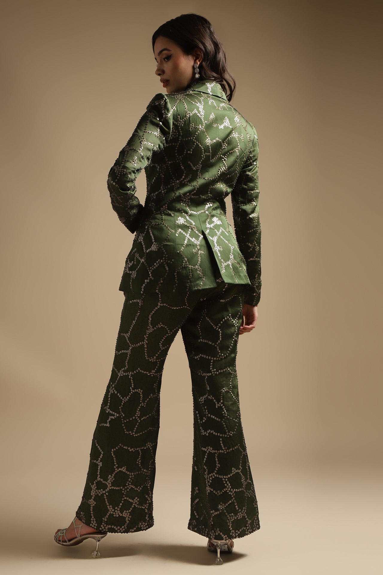 Double Breasted Blazer Set