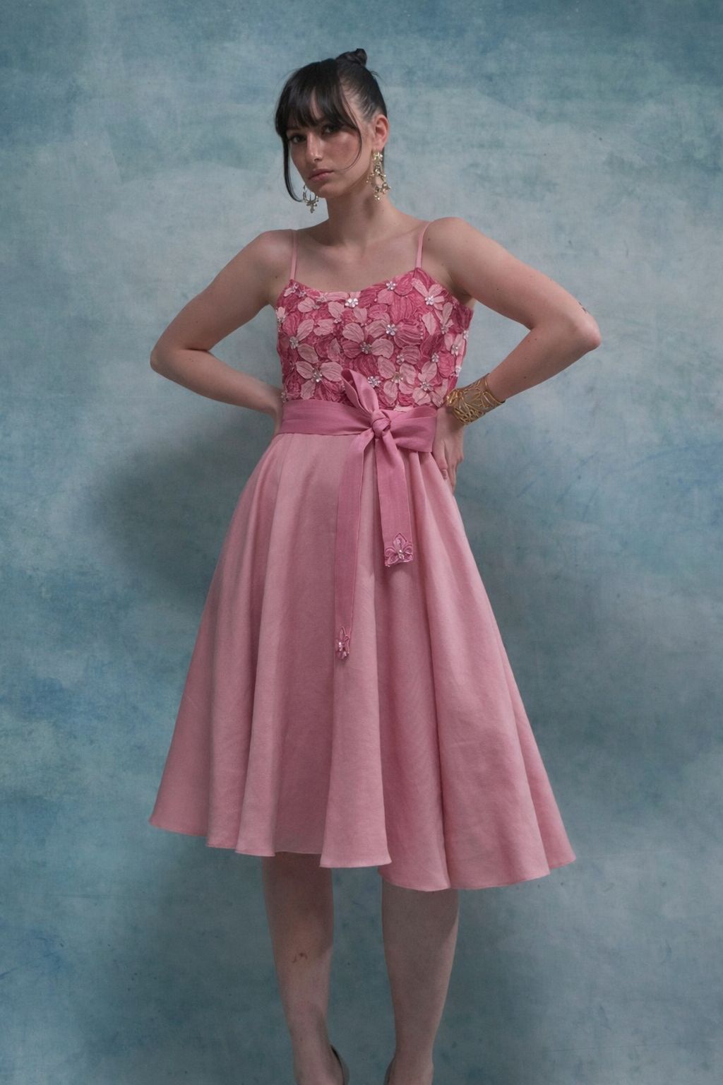 Corset Dress - Candy Pink