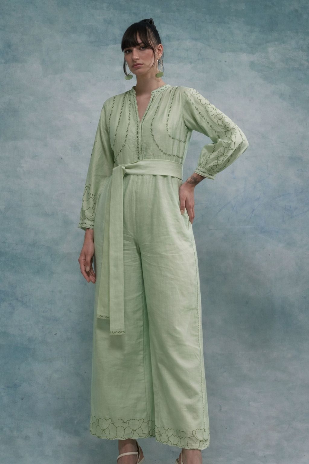 Jumpsuit - Pistachio