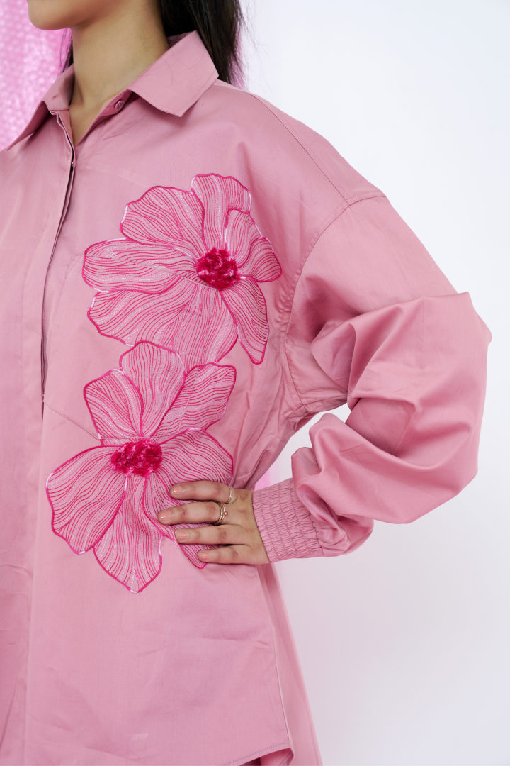 Pocket Embroidered Shirt