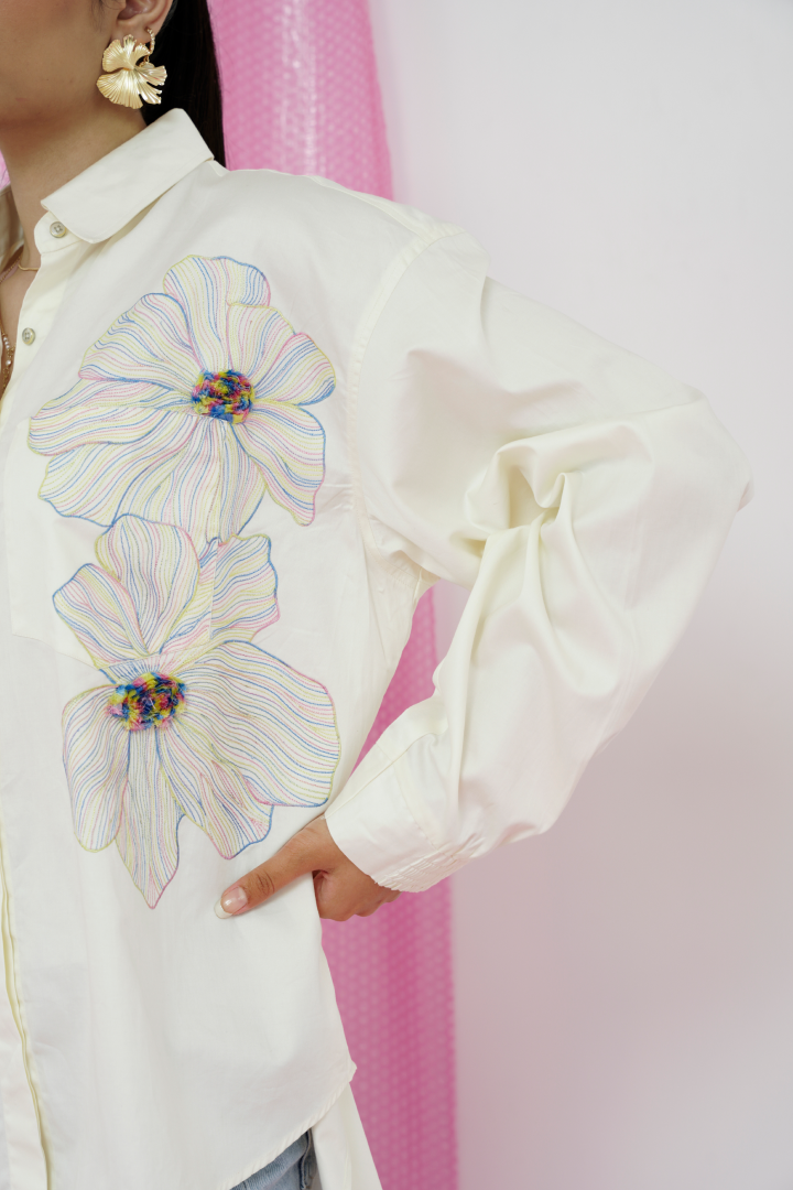 Pocket Embroidered Shirt