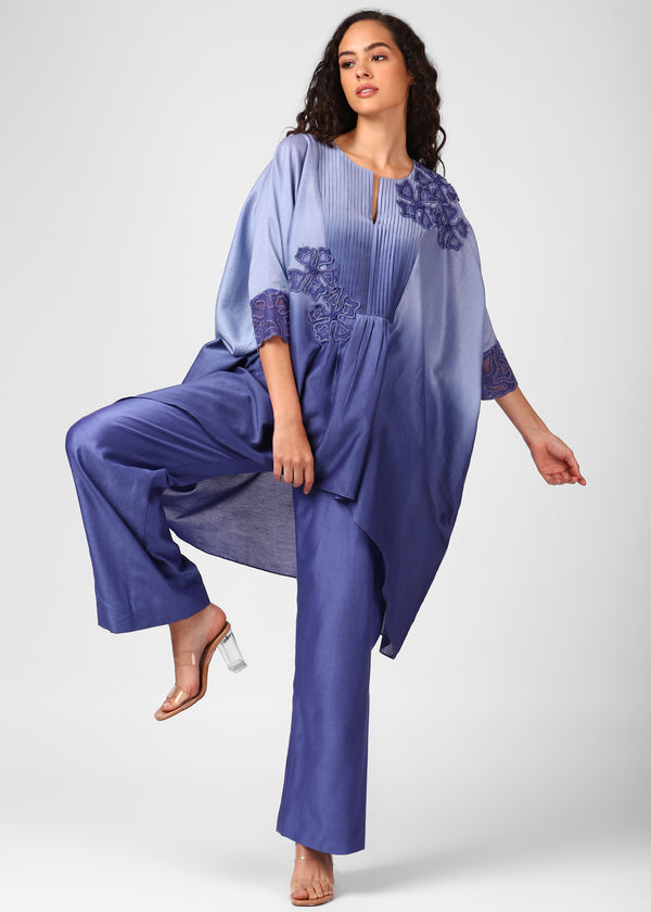 Very peri kaftan set