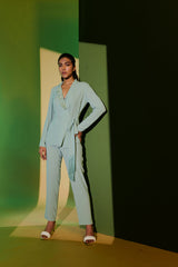 Mint Wrap Around Pantsuit