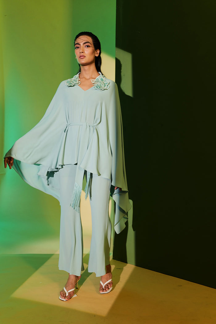 Mint Waist Belted Co-ord